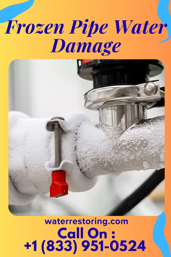 Frozen Pipe Water Damage in Molena, GA